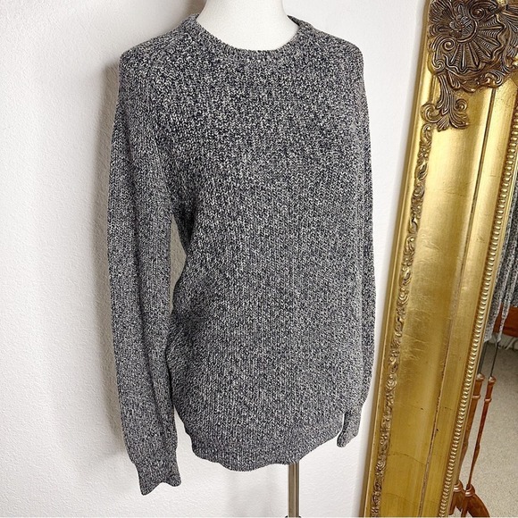 J. Crew Marled Cotton Raglan Sleeve Crew Neck Tunic Sweater Size XS - Picture 8 of 8